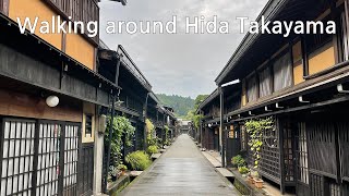 Walking around Hida Takayama, old town (飛騨高山三之町)