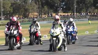 Vintage Motorcycle ride and Superbikes