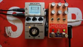 Chase Bliss Audio MOOD, Zoom MS 50G & Aether reverb - ambient drone soundscape