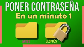 ✅ Como Poner Contraseña a una CARPETA 🔑🔓  en WINDOWS 7  8.1 10 | SOLUCIÓN 2020