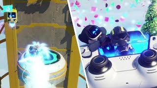 Astro Bot DLC Building Speed Gameplay