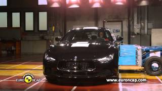 Euro NCAP   Maserati Ghibli   2013   Crash test