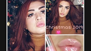 CHRISTMAS 2019 GLAM MAKEUP TUTORIAL