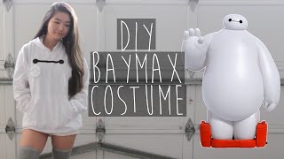 Easy Last Minute Halloween Costume | Baymax- Big Hero 6 | Eva Chung