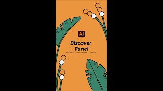 Discover panel in Illustrator #shorts