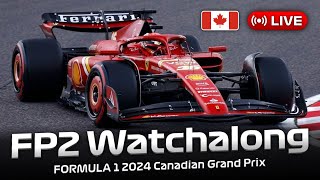 [LIVE] FORMULA 1 Canadian Grand Prix 2024 - FP2 Watchalong | Live Timing