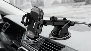 How to ​Install VICSEED Wireless Car Charger Mount(CTVK09) on the Dashboard