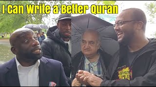 Speakers Corner - Orlando Showing a Friendly Muslim That What He Believes In Is a Pack of Lies