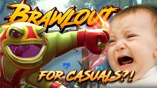 Is Brawlout for CASUALS?!