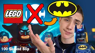 The Problem With LEGO DC... [It’s Just Batman, 100 Second Blip]