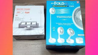 My Fold Away Fan & Other Portable Fan Unboxing and Review 2023