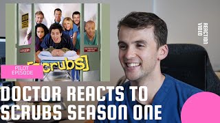 DOCTOR reacts to SCRUBS pilot episode | Reacts to | Medicine Vlog |