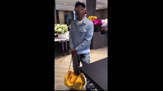 Pharrell Flexes $1 Million Louis Vuitton Bag