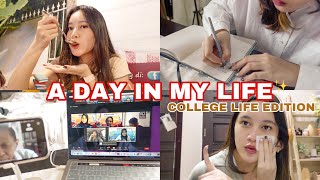 A DAY IN MY LIFE as a maba! college, skincare, hangout, study | Aurelliaurel