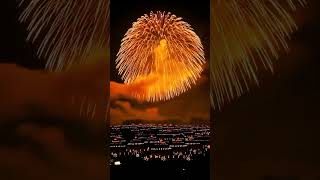 The largest fireworks display in the world. #interesting #Fireworks #science #shorts