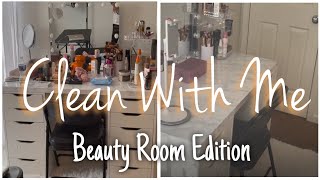 THERAPEUTIC CLEAN WITH ME | BEAUTY ROOM EDITION | Jazmine Tivis