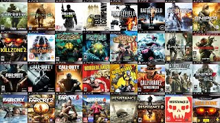 Top 80 Greatest First Person Shooter (FPS) PS3 Games of All Time, Must Play When You Have a PS3