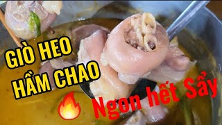 GIÒ HEO HẦM CHAO - Braised Pork Roll | Gia Đình A Quắn