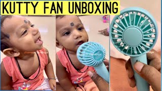 ₹ 1K Usb FAN Unboxing for DHANWIN ! ரிச்சார்ஜபிள்  ஃபேன் அன் பாக்ஸிங் & ரிவியூ தமிழ் .