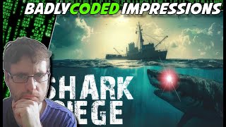 A Hideous Attempt At A Survival "Game"! - Shark Siege Gameplay