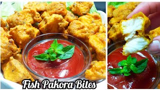 Crispy fish pakora bite | Chef secret recipe yummiest fried fish recipe by kitchen with chef hira♥️😋