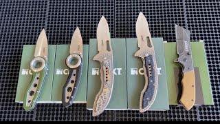 Crkt Marka 5 Adet Bıçak Tanıtımı | 5 Li Çakı Seti | Taşımak Yasakmı ?