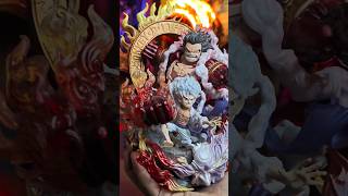 one piece luffy statue gear 4 & gear 5 #onepiece #luffy #strawhatpirate  #nika #gear5