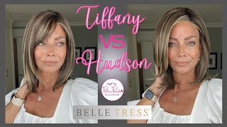 TIFFANY vs HUDSON Wigs by BelleTress in Toasted Walnut-R | Wig Review | WigsByPattisPearls.com