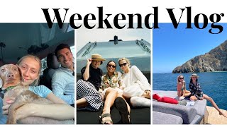 WEEKEND VLOG: Sam got a Tesla! + Boat day at Catalina