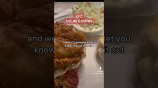 KFC - DOUBLE DOWN SANDWICH