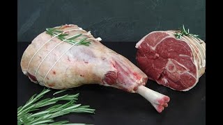 فخد خروف محشي ومشوي بالفرن / فخد غنم مشوي/  فخد الخروف مع أيلين/  how to stuffed lamb leg