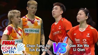 Chen Tang Jie/Toh Ee Wei vs Guo Xin Wa/Li Qian || Final Korea Open 2024