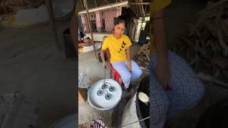 Bengali Girls Making Chaka Snacks in Kolkata #shorts