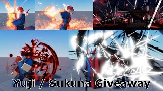 Roblox Studio Yuji / Sukuna Rework : Giveaway