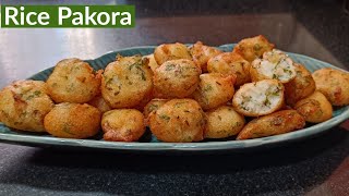 Ramzan Special | Crispy Rice Pakora Recipe | Rice Pakode | Easy & Quick Recipe