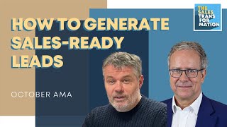 #99 – How to generate sales ready leads  October AMA w: Kevin Kelly