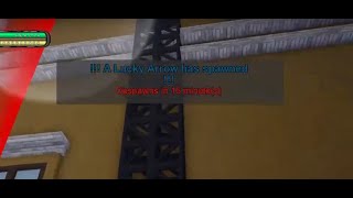 Lucky arrow spawned GIVEAWAY  [YBA]