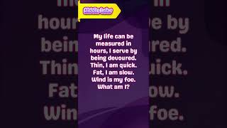 ** This Thing Hates Wind, Loves to Be Eaten! Mystery Riddle Solved #StrangeRiddles #LogicPuzzle**