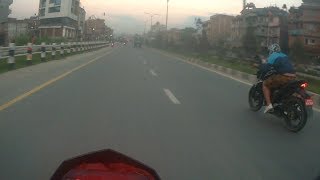 FZs 150 vs Gixxer 155 Drag Race / FRIENDLY RACE/