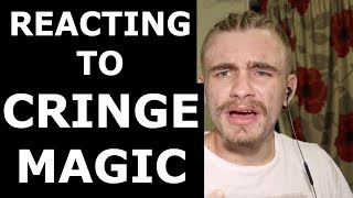 Magician REACTS to CRINGE Magic