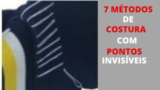 7  MÉTODOS  INCRÍVEIS  para CONSERTAR roupas, COSTURA À MÃO, #costura