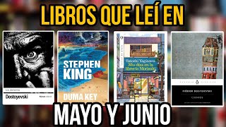 📚 Libros que leí en Mayo y Junio 📚