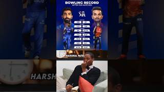 Jasprit Bumrah vs Harshal Patel in IPL #jaspritbumrah #harshalpatel #ipl #cricket #cricketshorts