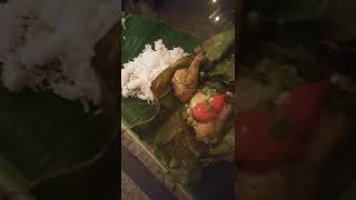 Andrea Learns To Cook With Banana Leaves