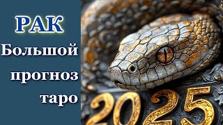 РАК - ТАРО ПРОГНОЗ 2025 год - ГОДОВОЙ ПРОГНОЗ, ГОРОСКОП на 12 СФЕР ЖИЗНИ - НОВОГОДНИЙ ПРОГНОЗ 2025