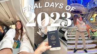 ABOARD WITH JORD: travel with me to miami, sign on day, celebrating nye on a cruise ship