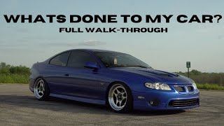 BUILDING MY GTO IN 13 MINUTES! (Full walk-through of each mod)