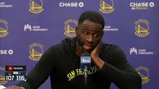 Draymond Green POSTGAME INTERVIEWS | Golden State Warriors loss to Memphis Grizzlies 116-107