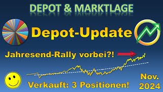 Depot-Update: Diese 3 Aktien habe ich verkauft und hier habe ich nachgekauft! - Nov. 2024