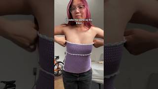 PART 1 / crochet with me bandeau with side split #crocheteveryday #crochettop #crocheting #minivlog